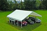 ShelterLogic 30 x 30- Feet Canopy 2-3/8- Inch Frame, White Cover