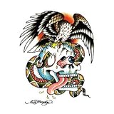 Ed Hardy Skull Eagle Temporary Tattoo 41DUwoWW 3L. SL160 Ed Hardy Skull Eagle Temporary Tattoo
