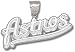 Houston Astros Giant Silver Pendant