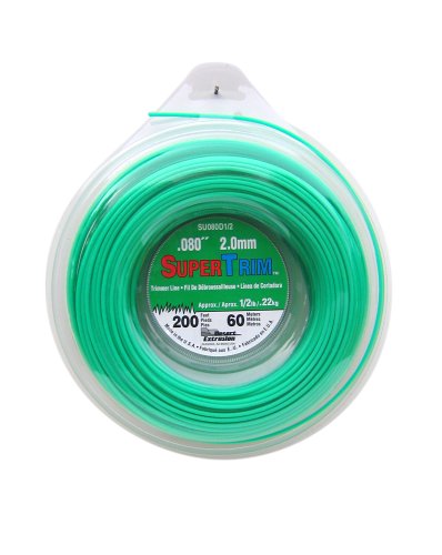 SuperTrim .080-Inch-by-200-Foot Spool Home Owner Grade Round 1/2-Pound Grass Trimmer Line, Green SU080D1/2-12 SuperTrim .080-Inch-by-200-Foot Spool Home Owner Grade Round 1/2-Pound Grass Trimmer Line, Green SU080D1/2-12