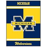 Michigan Wolverines NCAA Campus Collection Blanket/Throw (60x80)