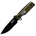 MTECH USA Rangers Fixed Blade and Folder Combo Knife Set Green/Black