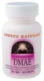 Source Naturals - Dmae, 130 mg, 50 tablets