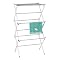 Polder wt/chrome Compact Accordian Dryer