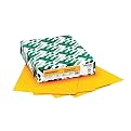 Wausau Paper 22771 Astrobrights Colored Card Stock, 8-1/2 x 11, 65-lb, Galaxy Gold, 250/Pk