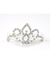 Princess Natalie Diamond Tiara - Wedding Girl - Baby Girl & Toddler Tiara W.... by Little Celebrity