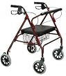Rollator Go Lite Oversized Steel Rolling Walker