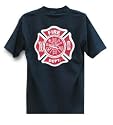 Fire Department Navy Law Enforcement T-Shirt