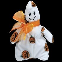 TY Beanie Babies Ghoulish ghost w/ pumpkin pattern