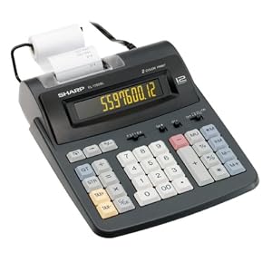 Sharp EL-1192BL Desktop 2 Color Printing Calculator by Sharp