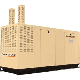 - Generac Commercial Series Liquid-Cooled Standby Generator - 150 kW, 277/480 Volts, LP, Model# QT15068KVAC
