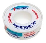 Nexcare Waterproof First Aid Tape, 1/2 in x 180 in roll (6 pack)