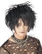 ADULT Midnight Fiend Wig - Great of Rock Star, Punk, Gothic or Contemporary!