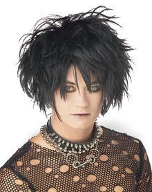 ADULT Midnight Fiend Costume Wig