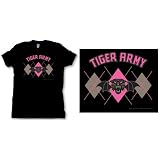 Buy Tiger Army - ARGYLE WOMens T-shirt, Black by Tiger Army