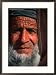 Bearded Afghan Man, Looking at Camera, Mazar-E Sharif, Afghanistan Framed Photographic Poster Print by Stephane Victor, 21x29