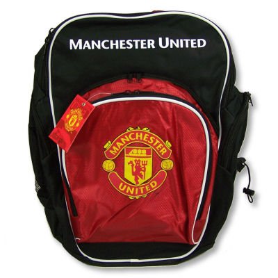 MANCHESTER UNITED SOCCER OFFICIAL LOGO BACKPACK