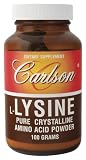 Carlson Laboratories - L-Lysine, 2400 mg, 100 g powder