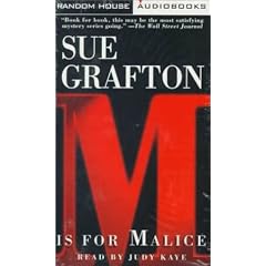 M is for Malice (Sue Grafton)