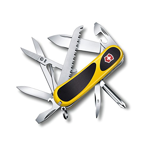 Victorinox Swiss Army EvoGrip 18 Swiss Army Knife, Yellow