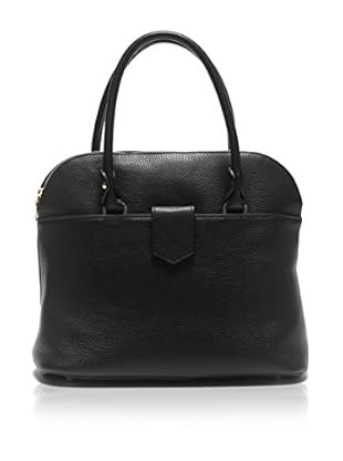Anna Luchini Bolso asa de mano Tote (Negro)