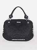 Melie Bianco (S10-73) Black Woven Mesh Tote Reviewed