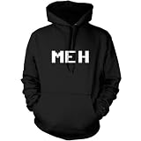 Meh Pixels - Mens Hoodie / Hooded Top - Dressdown - 6 Colours