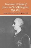 The memoirs and speeches of James, 2nd Earl Waldegrave, 1742-1763