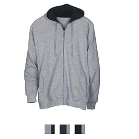 UltraClub - Adult Rugged Thermal-Lined Full-Zip Jacket (8463) by UltraClub