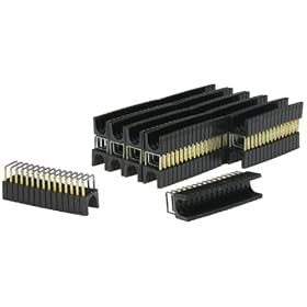 Arrow Fastener 591189BL 5 16-Inch Black Insulated Staples (300-Pack) by Arrow