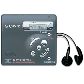 Sony MZ-R501 Black Recordable MiniDisc Walkman