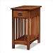 Mission Chairside Table (Medium Oak) (2'H x 1'W x 1'10.5