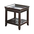 Bernard End Table - Dark Cherry