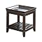 Bernard End Table - Dark Cherry