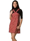 JET Tank Dress by John Eshaya - Jersey Printed in Burgundy