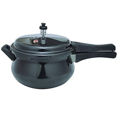 Wonderchef Induction Base-Hard Anodized Handi Pressure Cooker,3.3 Litres