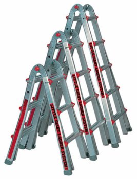 Little Giant Ladder 10303 Model 22 Type 1 250-lb Rated with Free Leg Leveler Little Giant Ladder 10303 Model 22 Type 1 250-lb Rated with Free Leg Leveler
