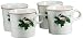 Fiesta Chickadee 4-Piece Mug Set, Service for 4