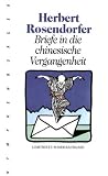 Briefe in die chinesische Vergangenheit: Roman