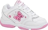 Girls' Stride Rite Karly LTT (8 M U.S. in White/Pink Leather)