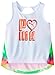 PUMA Little Girls' Prntd Open BCK T Tank