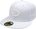 Arizona Diamondbacks White on White 59FIFTY Fitted Cap (7 3/4)