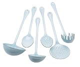 Review Bliss 60NL2U6BL / NIGELLA LAWSON BLISS VITREOUS UTENSILS SET/6 BLUE