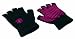 Gaiam Super Grippy Yoga Gloves with Pink Dots
