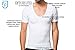 Collected Threads Men's Slimming Compression V-Neck Undershirt Invisible Shapewear jT Compression
