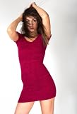 Light Grey Small Mini Stretch Knit Cap Sleeve Sexy Sweater Dress by KD dance, Comfortable, Sophisticated & Playful, Dance Class To Cocktails Made In New York City USA