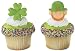 12 ct - St. Patrick's Day Shamrock and Leprechaun Cupcake Rings