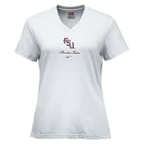 Nike Florida State Seminoles (FSU) White Ladies Classic Logo T-shirt
