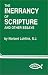 Books : The Inerrancy of Scripture and Other Essays (Bibal Collected Essays, Vol 1)