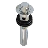 Elements of Design KB3001 Faucetier Lift and Turn Sink Drain , Chrome